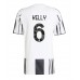 Juventus Lloyd Kelly #6 Hjemmedrakt 2025-26 Korte ermer